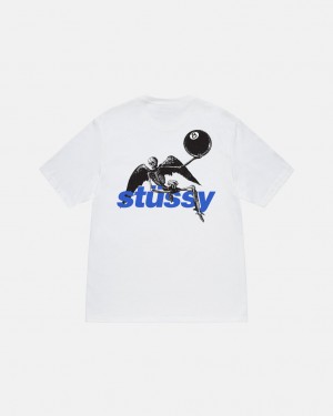 Stussy Apocalypse Tee - Unisex Shortsleeve Valkoinen | EFIHC19963