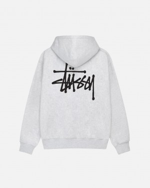 Stussy Basic Stussy Hoodie - Unisex Hoodies Harmaat | PFIQX66902