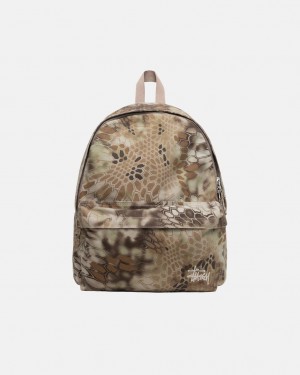 Stussy Canvas Backpack - Unisex Bags Ruskea | FICIF28804