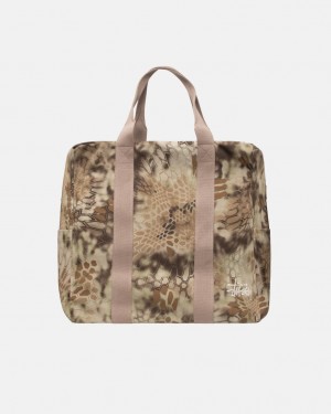 Stussy Canvas Flight Bag - Unisex Bags Ruskea | FIEAH22014