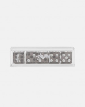 Stussy Dice Set - Home Goods Mustat | MFIHR16303