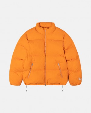 Stussy Down Puffer Nylon - Unisex Jackets Oranssi | DFIVO25605