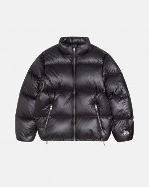 Stussy Down Puffer Parachute Ripstop - Unisex Jackets Harmaat | FIZPD16175