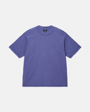 Stussy Lazy Tee - Unisex Longsleeve Syvä Sininen | BFISO24219