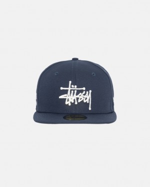 Stussy New Era 59Fifty Authentic - Unisex Laivastonsininen | LFISX31741