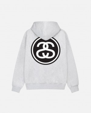 Stussy SS-Link Hoodie - Unisex Hoodies Harmaat | PFIER18745