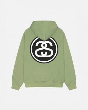 Stussy SS-Link Hoodie - Unisex Hoodies Vihreä | FIEAH19601