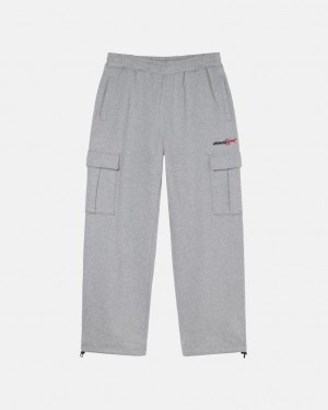 Stussy Urheilu Cargo Fleece Pant - Men&s Pants Harmaat | GFIUC63325