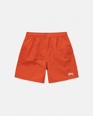 Stussy Vesi Lyhyt Stock - Unisex Shorts Trunks Mustat | LFISX46979