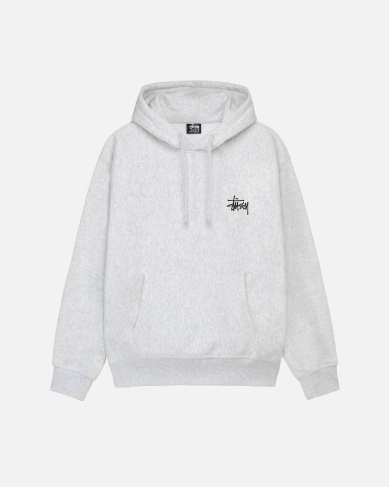 Stussy Basic Stussy Hoodie - Unisex Hoodies Harmaat | PFIQX66902