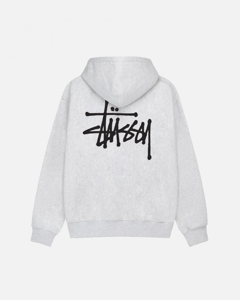 Stussy Basic Stussy Hoodie - Unisex Hoodies Harmaat | PFIQX66902