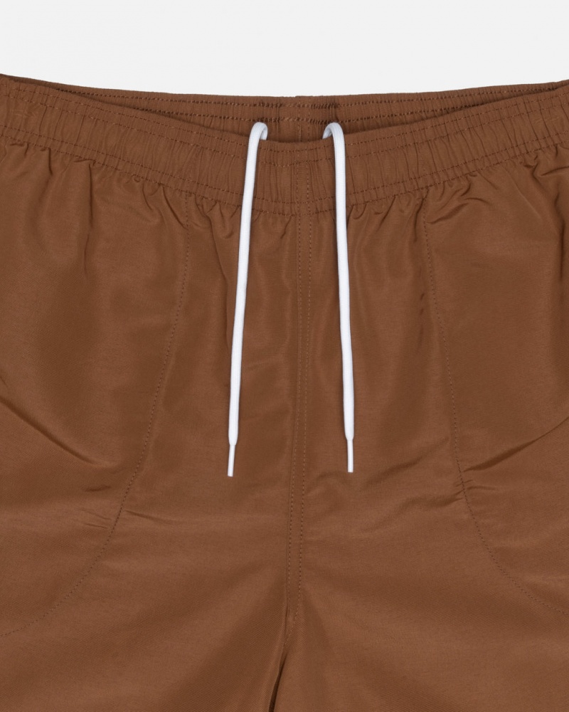 Stussy Big Basic Vesi Lyhyt - Men&s Shorts Trunks Kahvi | MFIFT32852