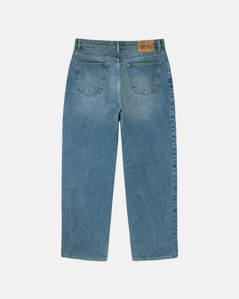 Stussy Big Ol& Jean Denim - Unisex Denim Sininen | FICIF80794