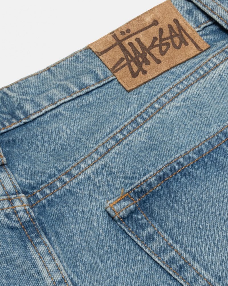 Stussy Big Ol& Jean Denim - Unisex Denim Sininen | FICIF80794