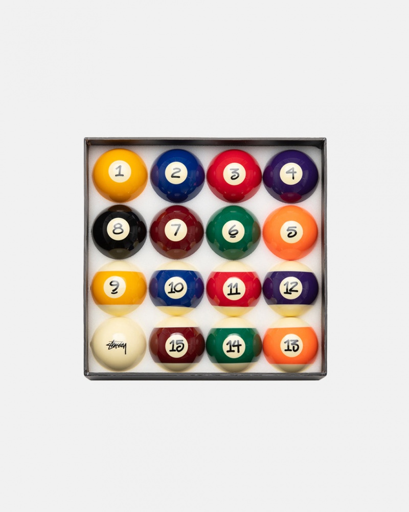 Stussy Billiard Balls - Home Goods Monivärinen | YFIGT34792