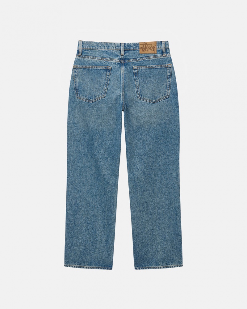 Stussy Classic Jean Denim - Unisex Denim Sininen | FFIHY85143