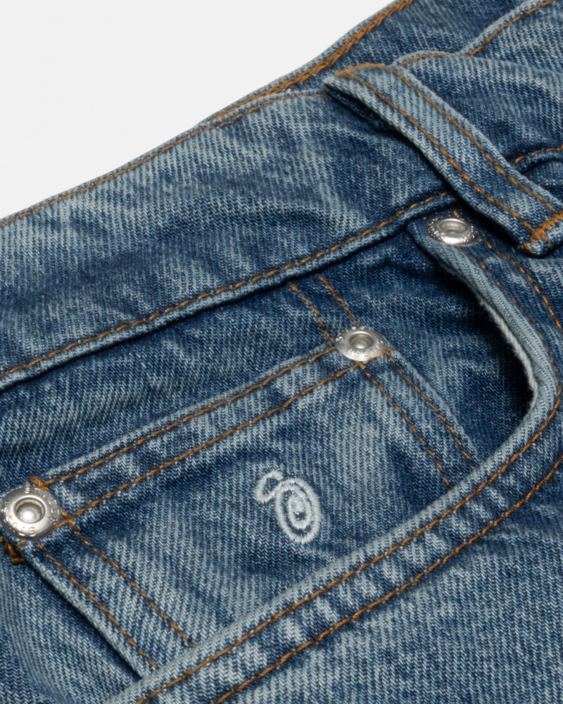 Stussy Classic Jean Denim - Unisex Denim Sininen | FFIHY85143