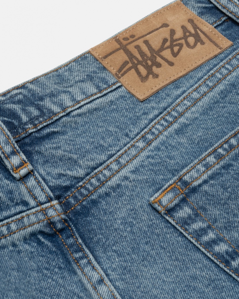 Stussy Classic Jean Denim - Unisex Denim Sininen | FFIHY85143