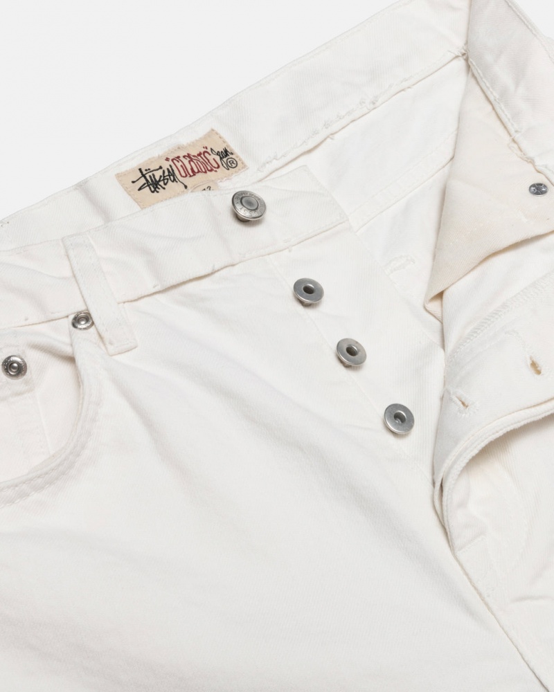 Stussy Classic Jean Overdyed - Unisex Denim Beige | BFISD77116