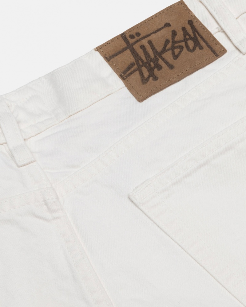 Stussy Classic Jean Overdyed - Unisex Denim Beige | BFISD77116