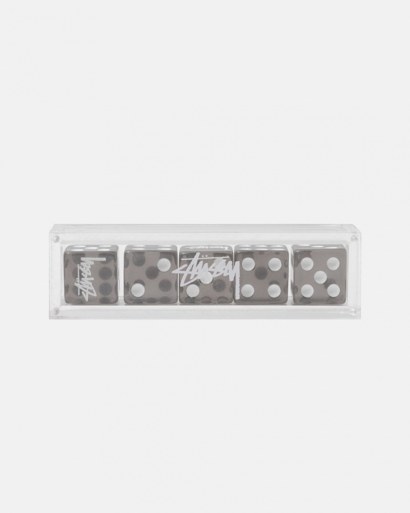 Stussy Dice Set - Home Goods Mustat | MFIHR16303