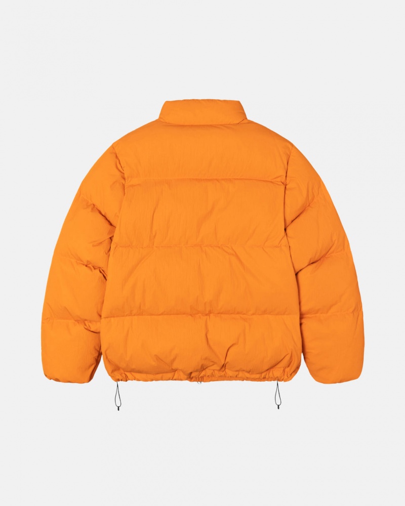 Stussy Down Puffer Nylon - Unisex Jackets Oranssi | DFIVO25605