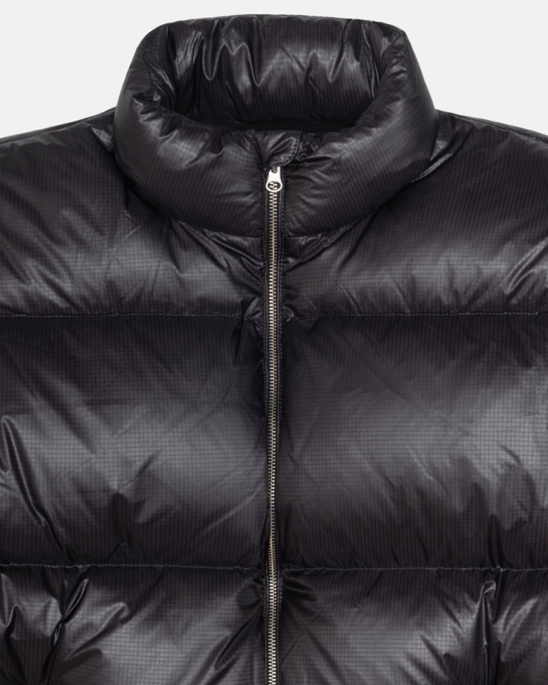 Stussy Down Puffer Parachute Ripstop - Unisex Jackets Harmaat | FIZPD16175