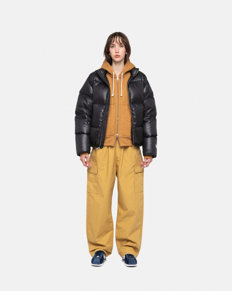 Stussy Down Puffer Parachute Ripstop - Unisex Jackets Harmaat | FIZPD16175