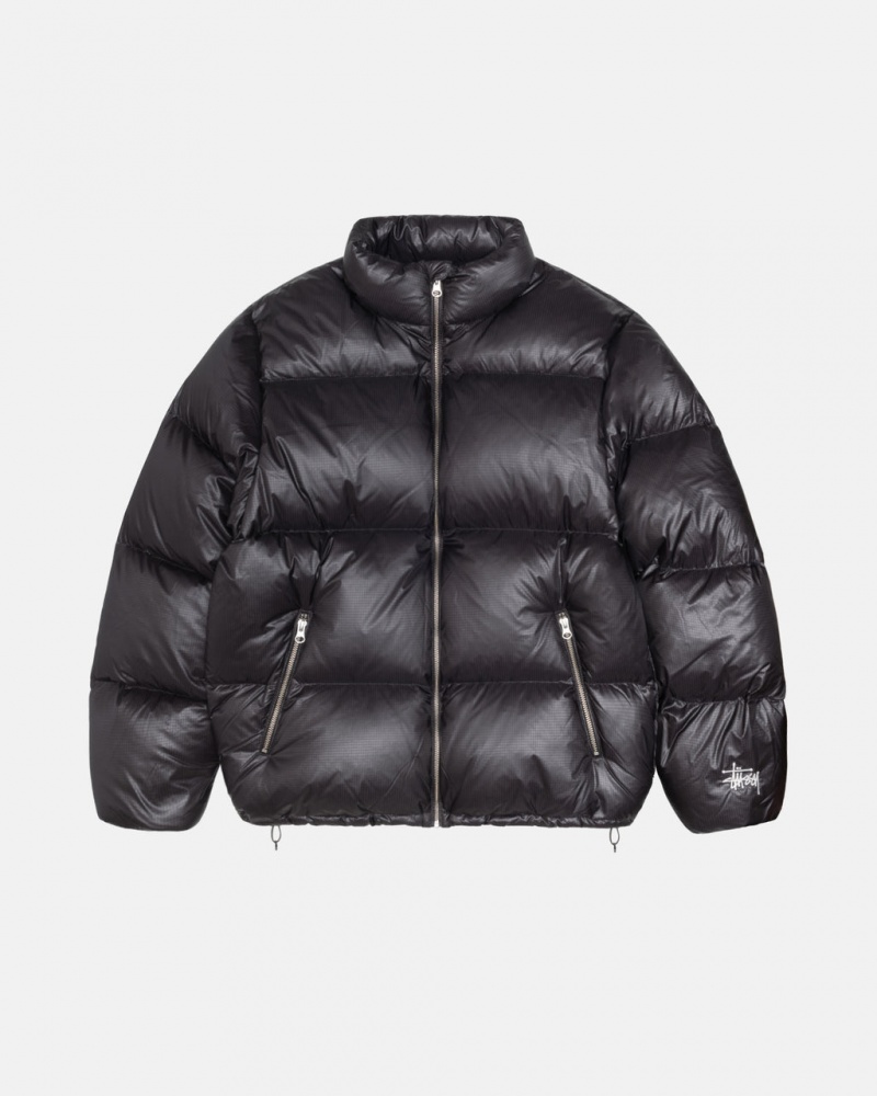 Stussy Down Puffer Parachute Ripstop - Unisex Jackets Harmaat | FIZPD16175