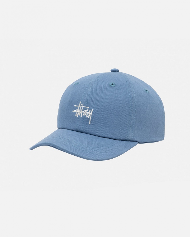 Stussy Low Pro Basic Stock Strapback - Unisex Sininen | FINZX35536