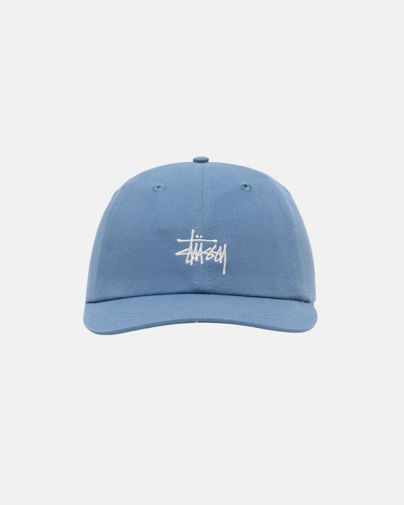 Stussy Low Pro Basic Stock Strapback - Unisex Sininen | FINZX35536