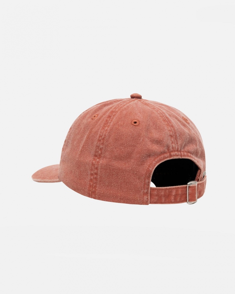 Stussy Low Pro Basic Washed Strapback - Unisex Ruskea | XFIGW58240