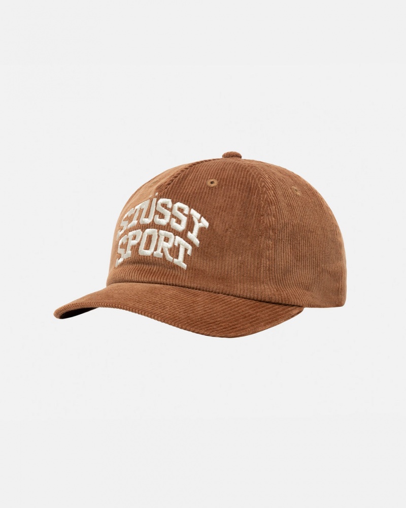 Stussy Mid-Depth Urheilu Arch Strapback - Unisex Ruskea | TFIWZ21822