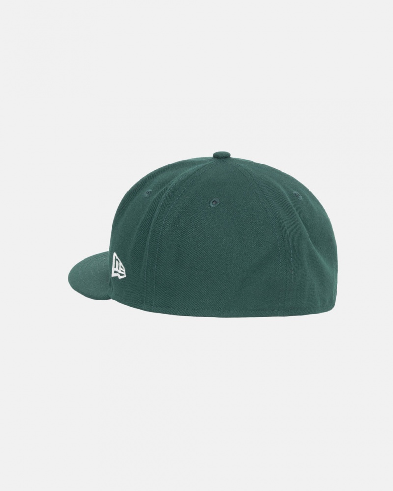 Stussy New Era 59Fifty Authentic - Unisex Vihreä | MFIFT19229