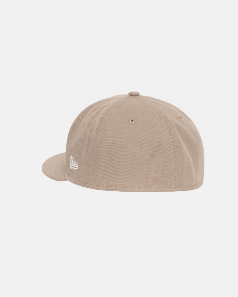 Stussy New Era 59Fifty Authentic - Unisex Khaki | FINZX47670