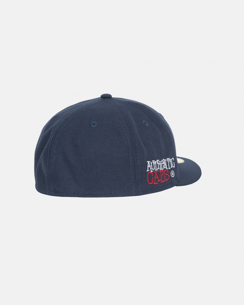 Stussy New Era 59Fifty Authentic - Unisex Laivastonsininen | LFISX31741