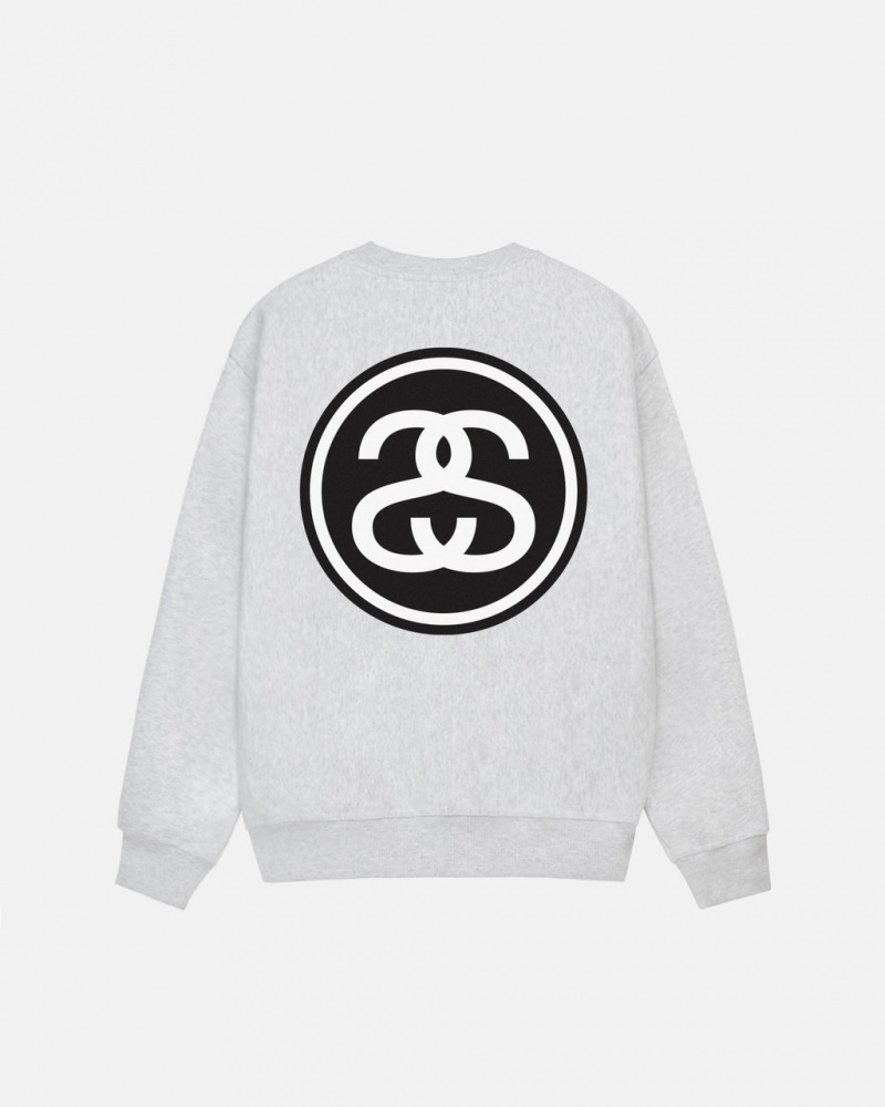 Stussy SS-Link Crew - Unisex Hoodies Harmaat | SFIVO40649