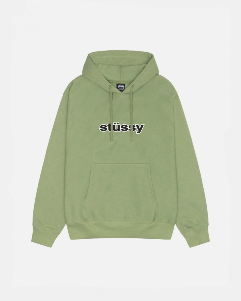 Stussy SS-Link Hoodie - Unisex Hoodies Vihreä | FIEAH19601