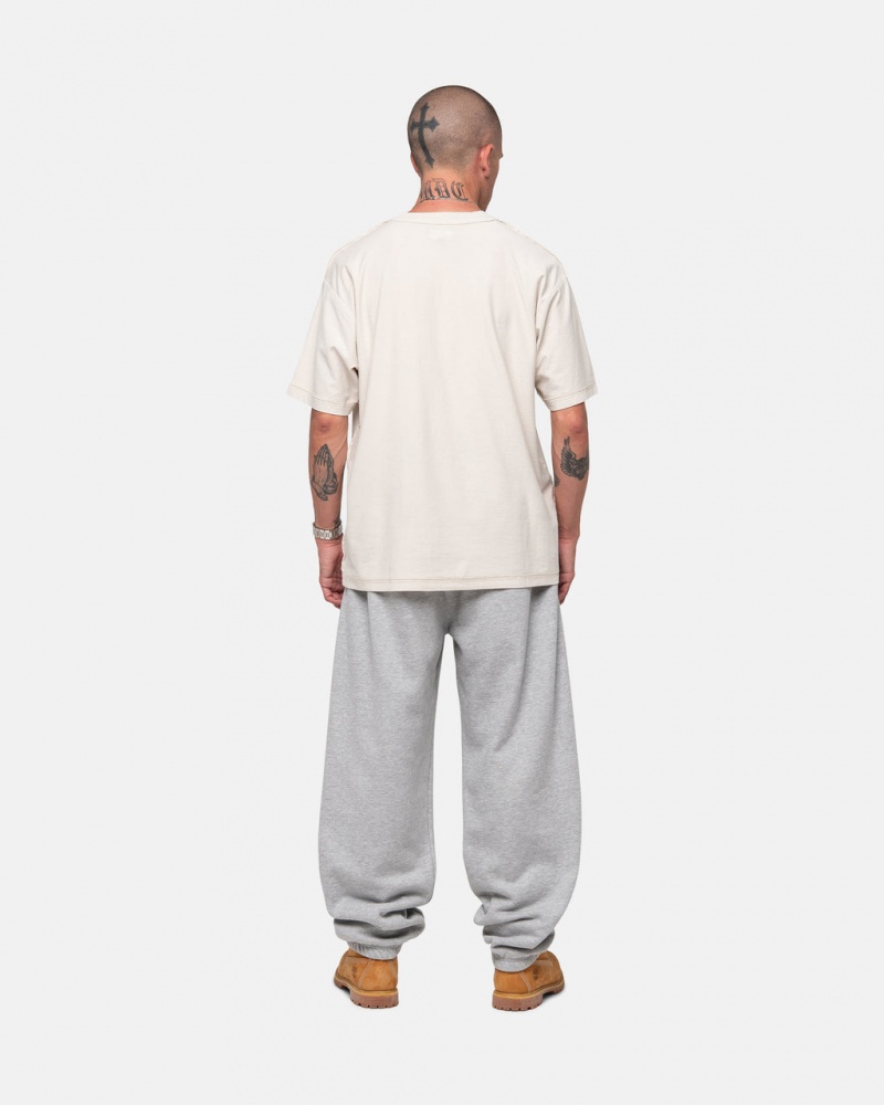 Stussy Stock Logo Sweatpant - Unisex Pants Harmaat | DFIVO77673