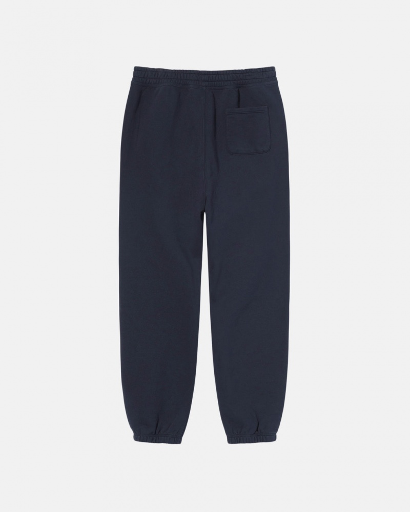 Stussy Stock Logo Sweatpant - Unisex Pants Laivastonsininen | FIJVR94111