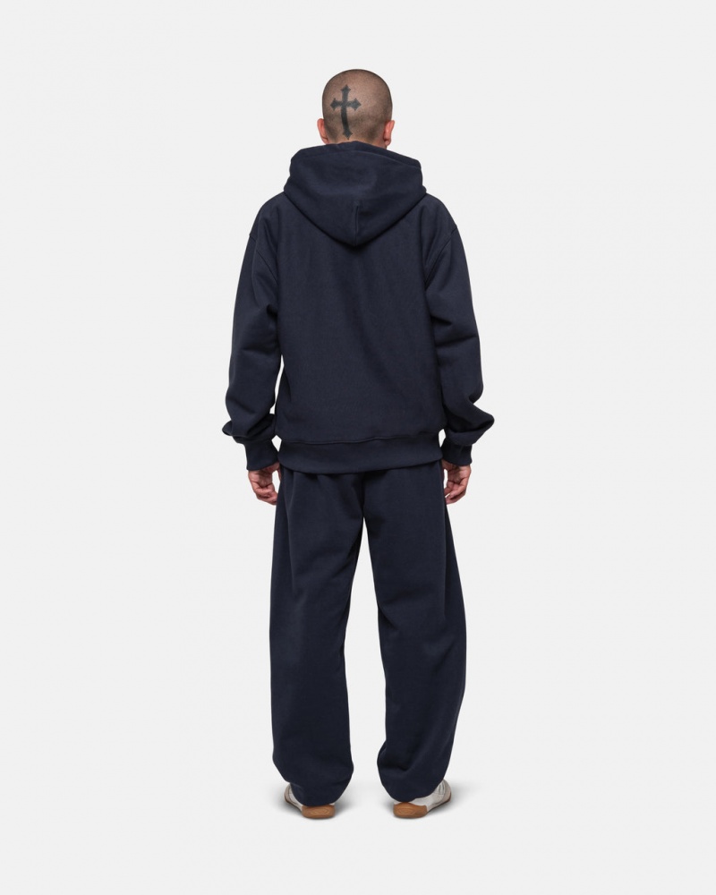 Stussy Stock Logo Sweatpant - Unisex Pants Laivastonsininen | FIJVR94111