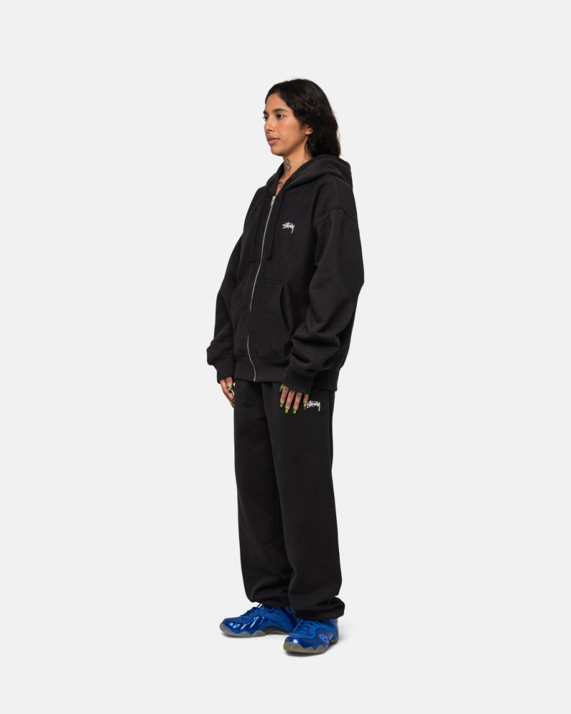 Stussy Stock Logo Sweatpant - Unisex Pants Mustat | SFIVO88685