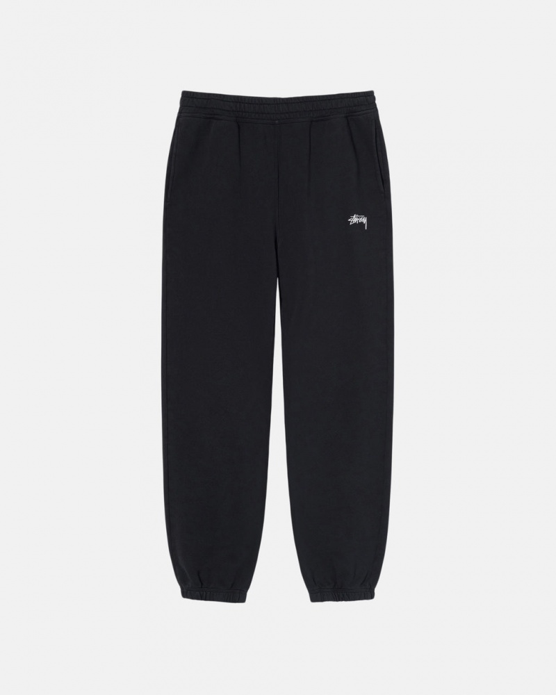 Stussy Stock Logo Sweatpant - Unisex Pants Mustat | SFIVO88685