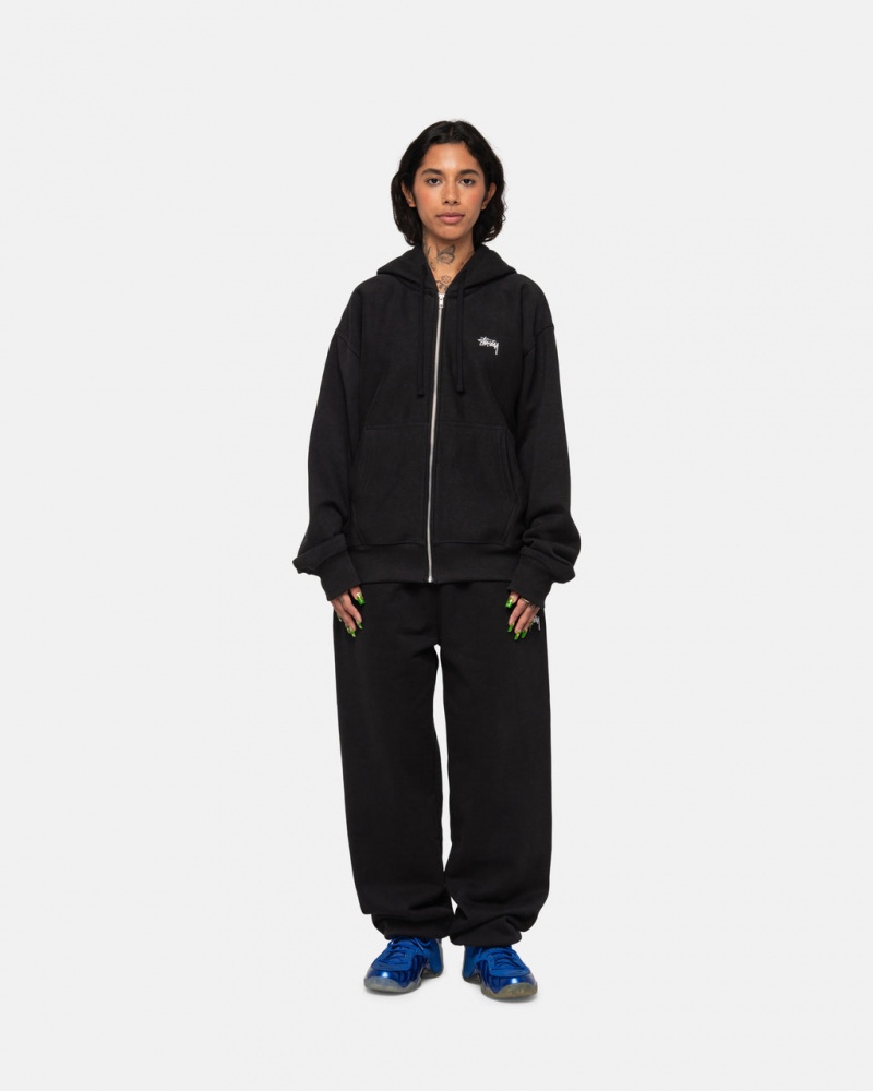 Stussy Stock Logo Sweatpant - Unisex Pants Mustat | AFIDF48028