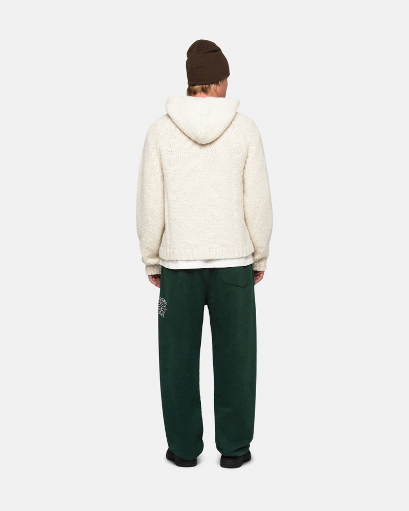 Stussy Stüssy Urheilu Sweatpant - Unisex Jeans Pants Syvä Vihreä | LFITR49080