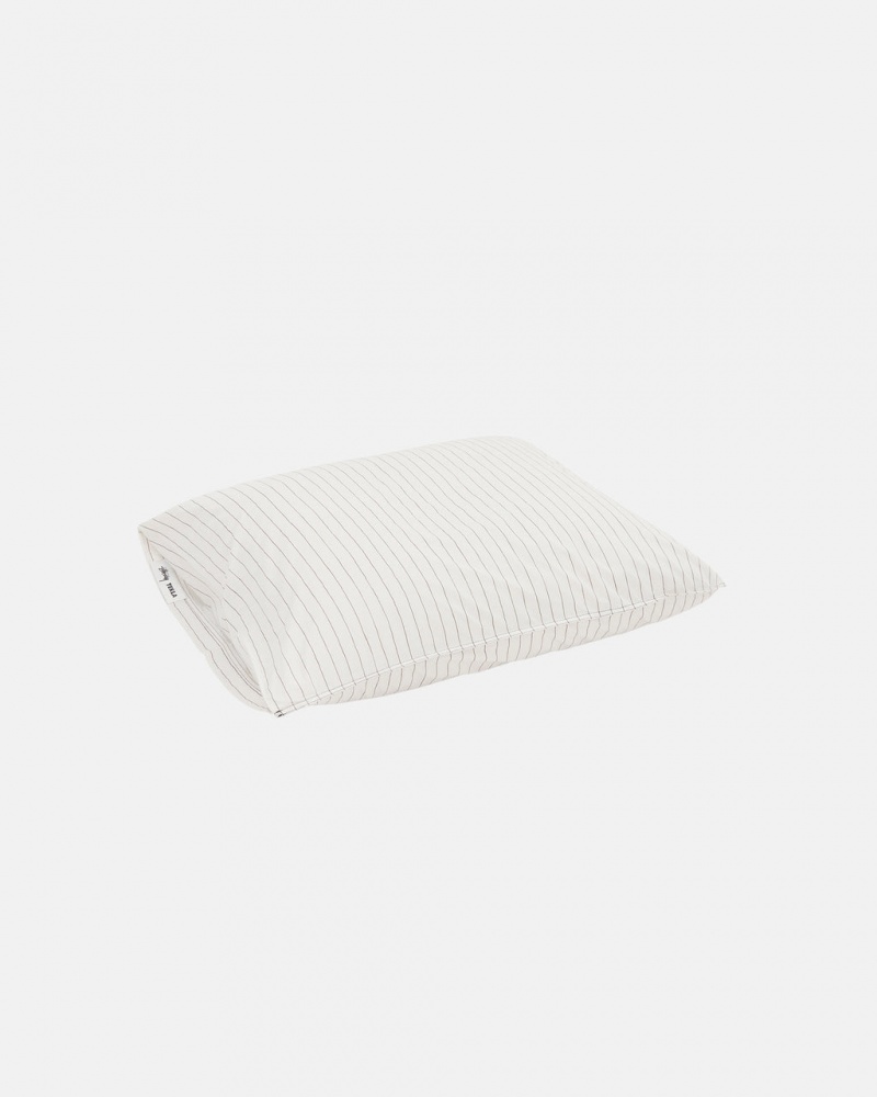 Stussy Tekla Percale Pillow Sham - Unisex Home Goods Valkoinen | QFIUV17178