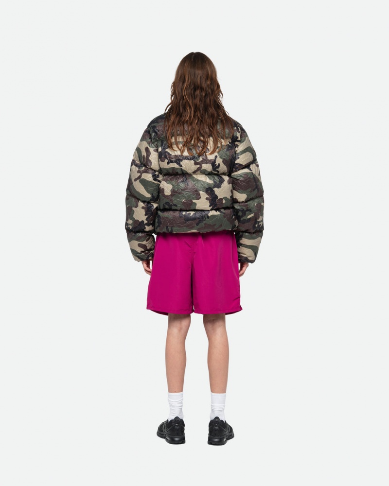 Stussy Vesi Lyhyt Big Basic - Unisex Shorts Trunks Pinkki | FIJVR87505