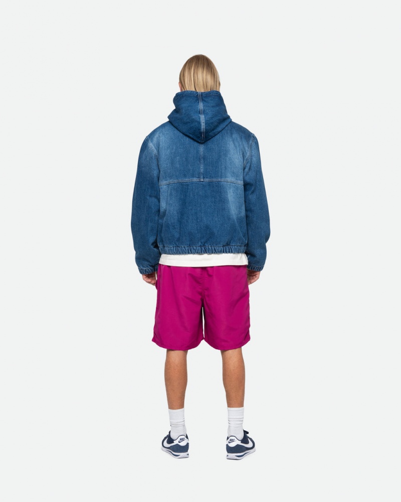 Stussy Vesi Lyhyt Big Basic - Unisex Shorts Trunks Pinkki | FIJVR87505