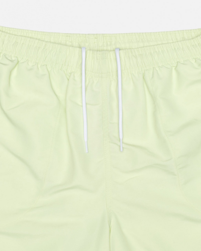 Stussy Vesi Lyhyt Big Basic - Unisex Shorts Trunks Vaaleanvihreä | FIJZR66998