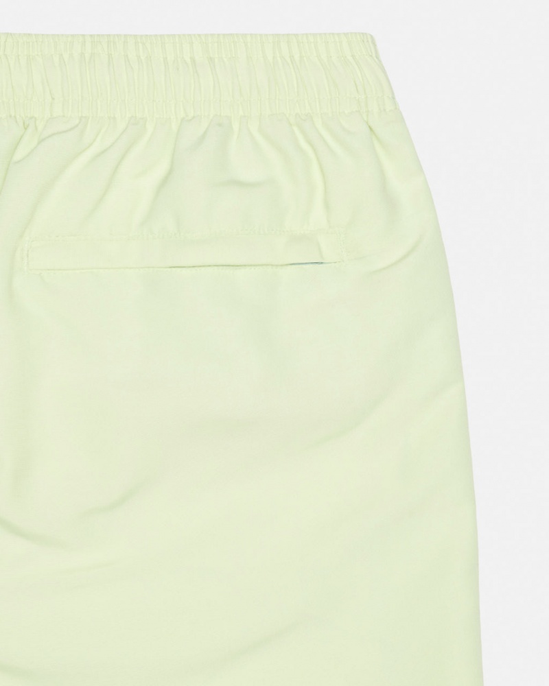 Stussy Vesi Lyhyt Big Basic - Unisex Shorts Trunks Vaaleanvihreä | FIJZR66998